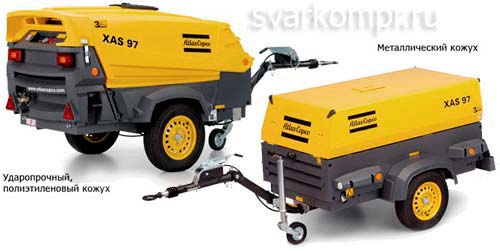 Дизельный компрессор ATLAS COPCO XAS 97