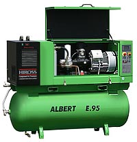 Стационарные винтовые компрессоры ATMOS ALBERT E95