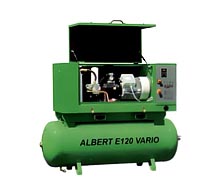 Стационарные винтовые компрессоры ATMOS ALBERT E220 Vario